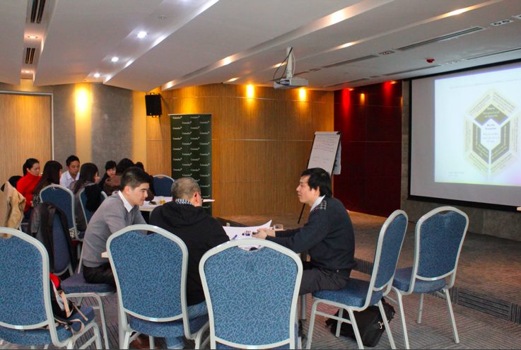 Doanh nghiệp học viên tham gia phân tích chiến lược phát triển cho doanh nghiệp mình