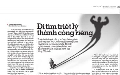 Đi tìm triết lý thành công riêng – Doanh Nhân Sài Gòn