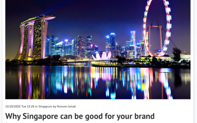 Why Singapore can be good for your brand image – Consulus comments on Marketing Magazine