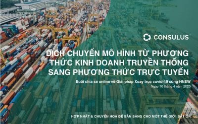 Chị Helena Pham, Giám đốc Consulus Việt Nam chia sẻ về “Dịch chuyển mô hình từ phương thức kinh doanh truyền thống sang phương thức trực tuyến”